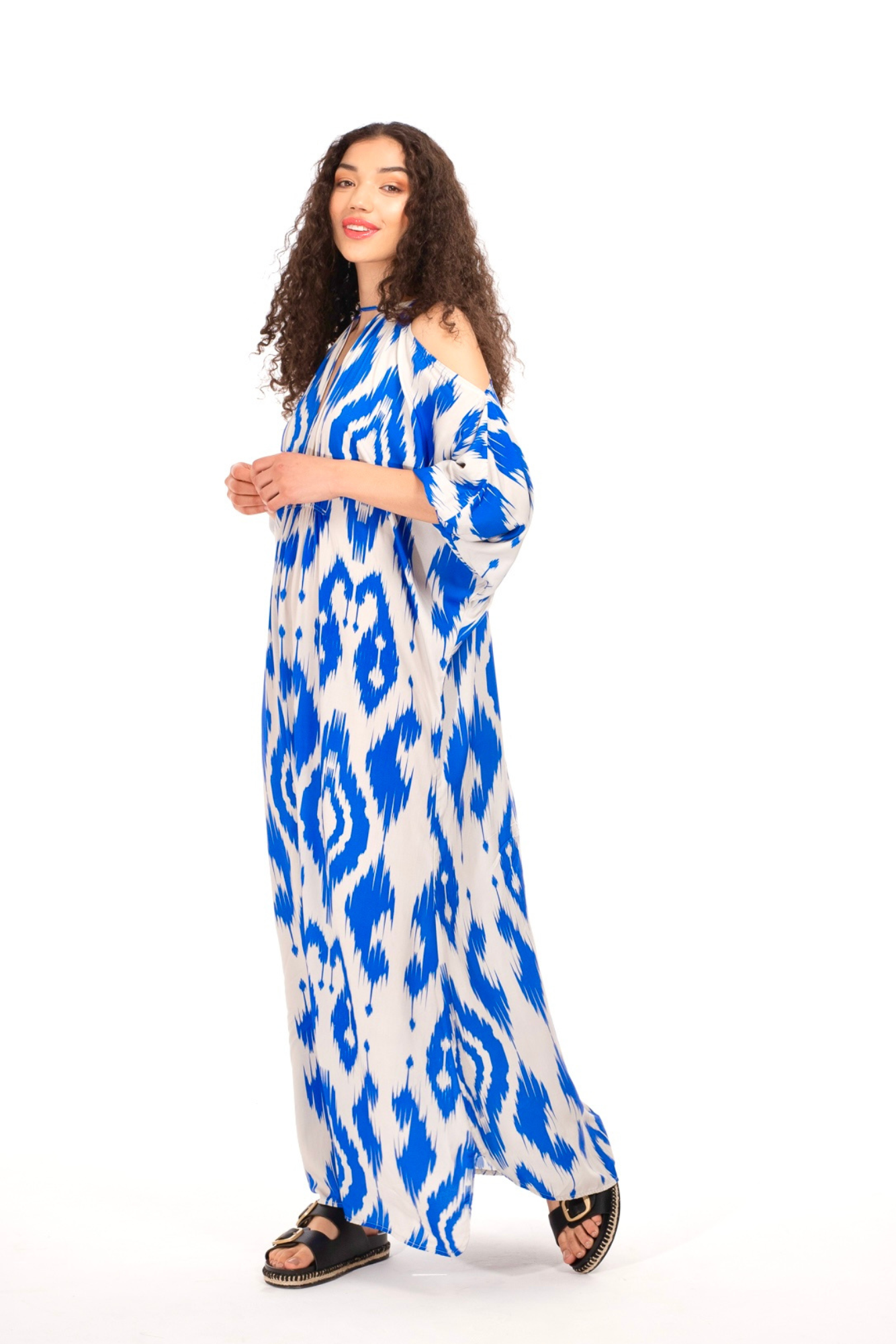 Blue Print Kaftan