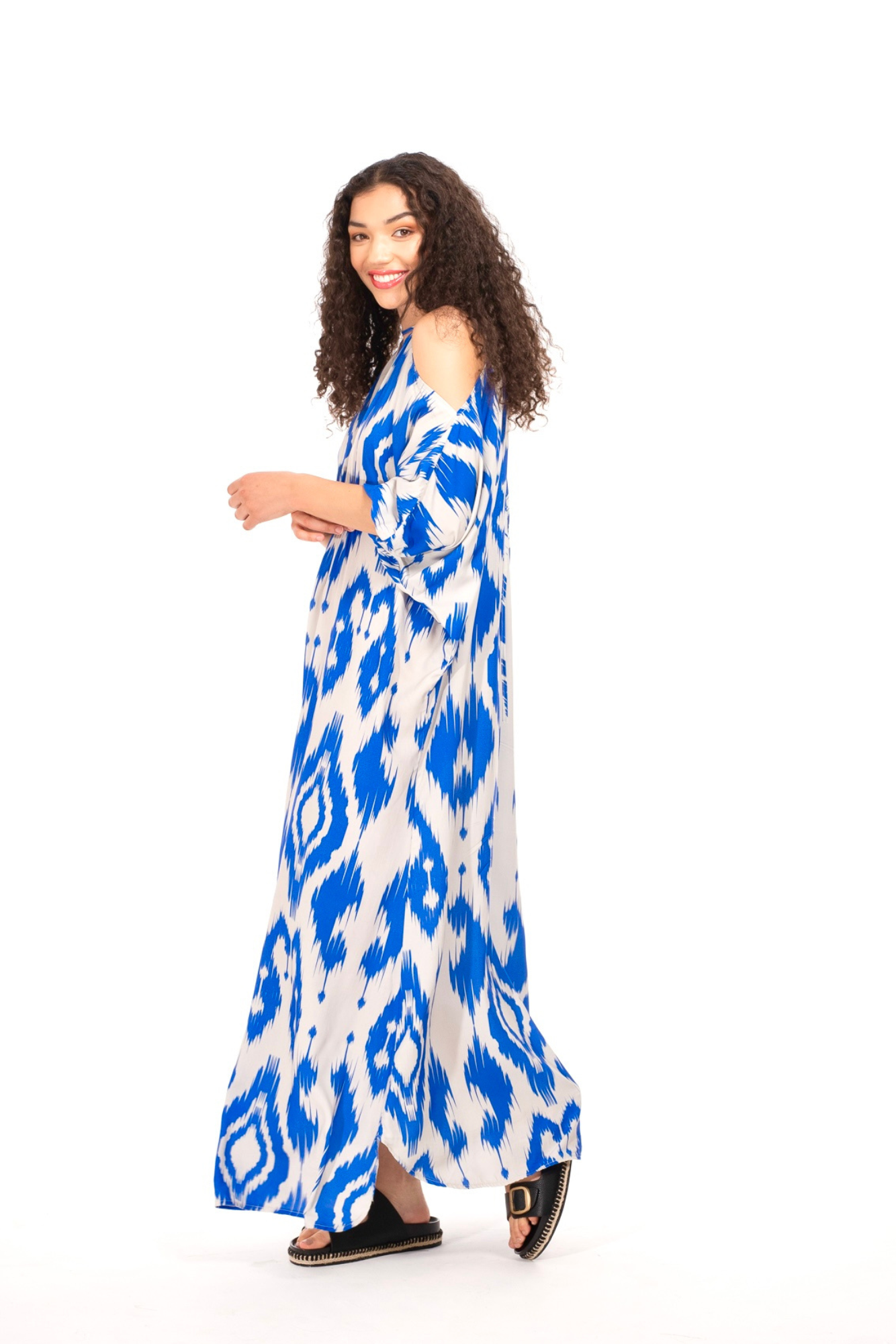 Blue Print Kaftan