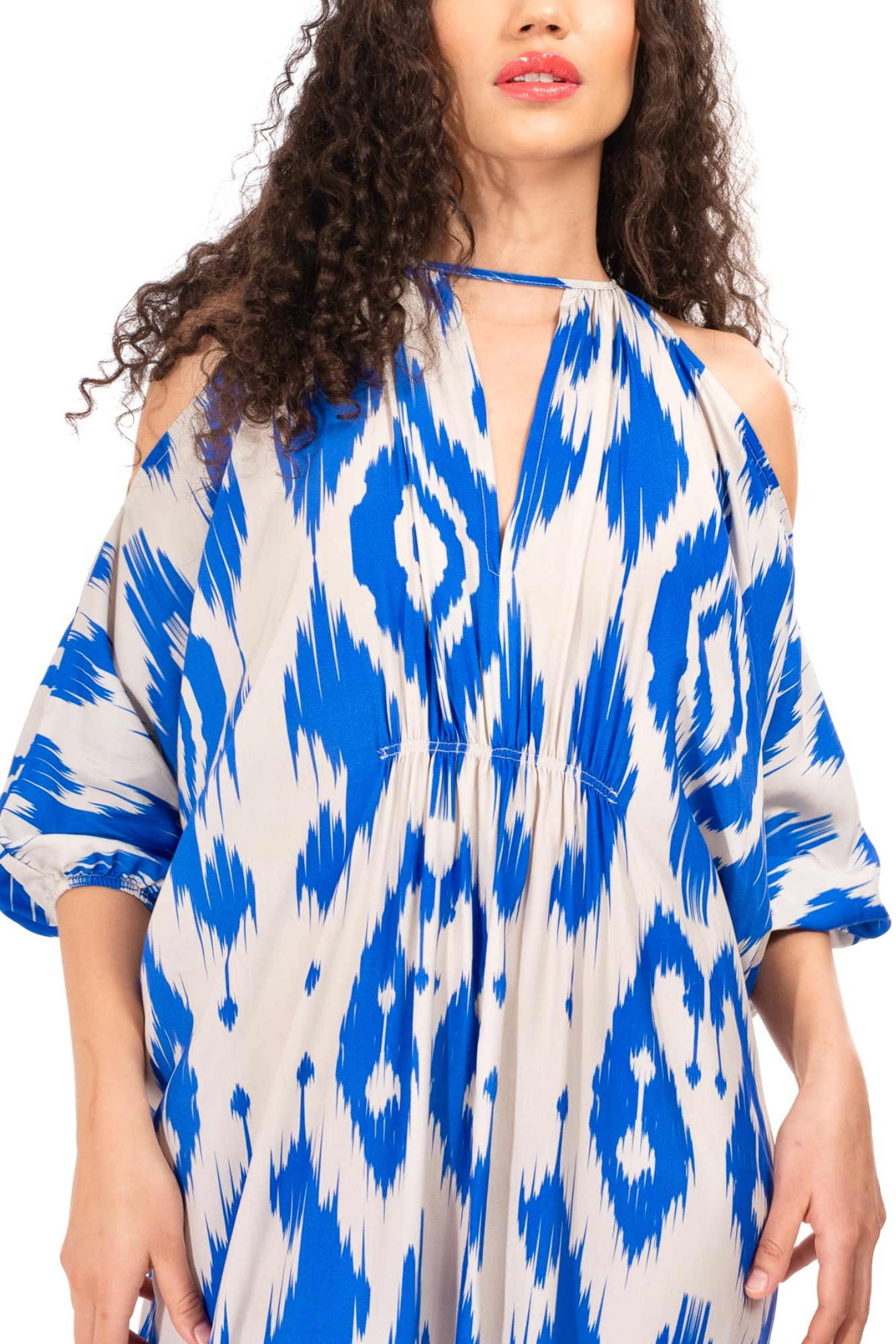 Blue Print Kaftan