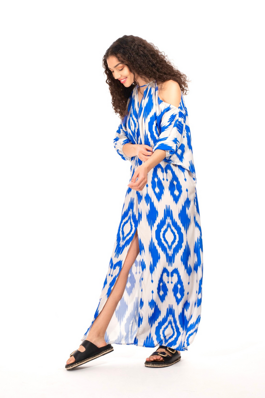 Blue Print Kaftan