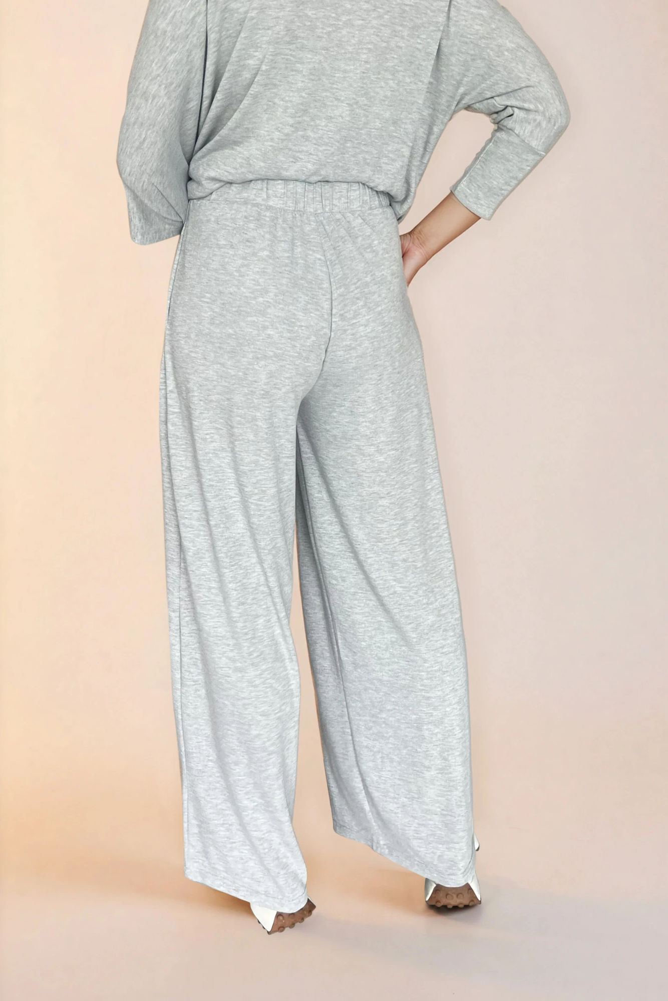 Grey Knit Pants