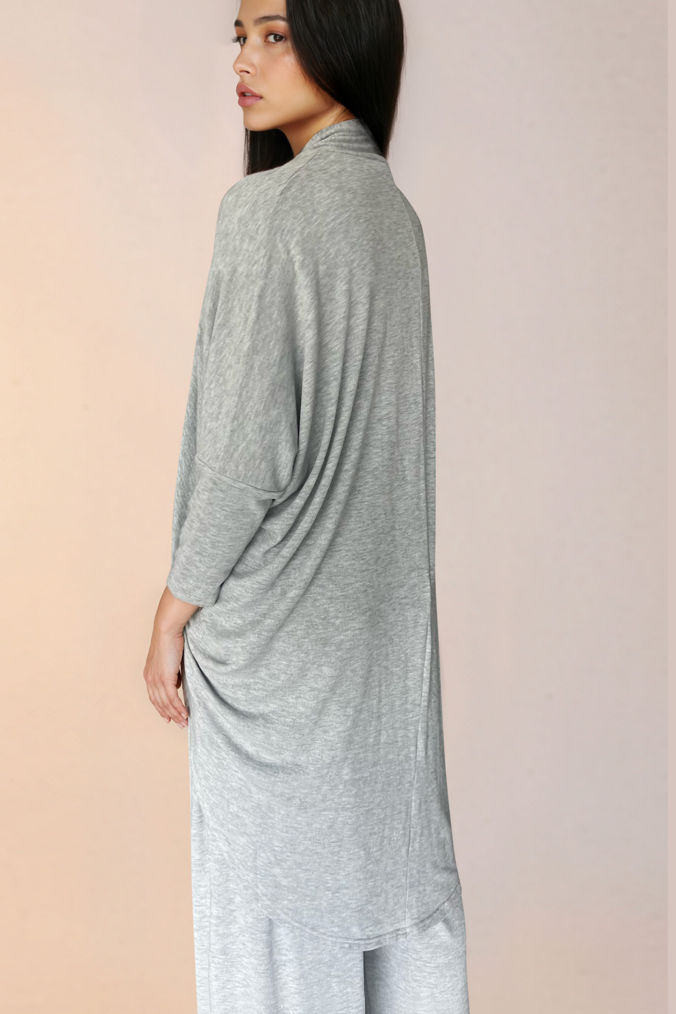 Grey Knit Cardigan