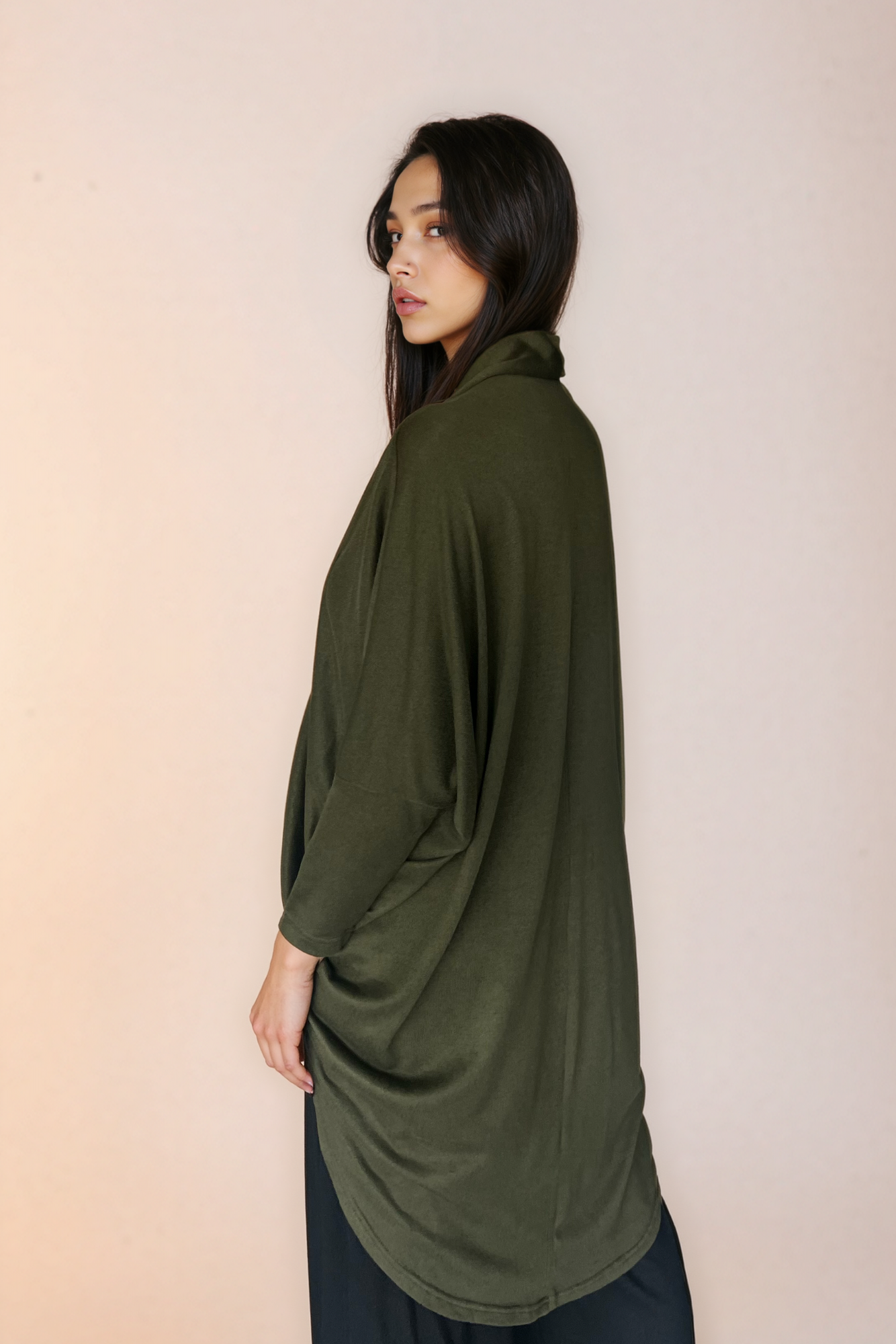 Olive Knit Cardigan