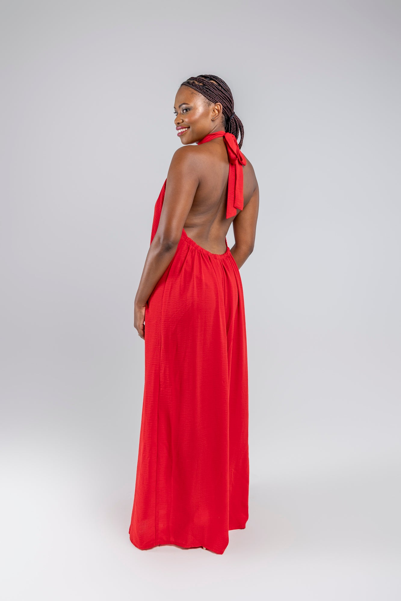 Coco Red Jumpsuit
