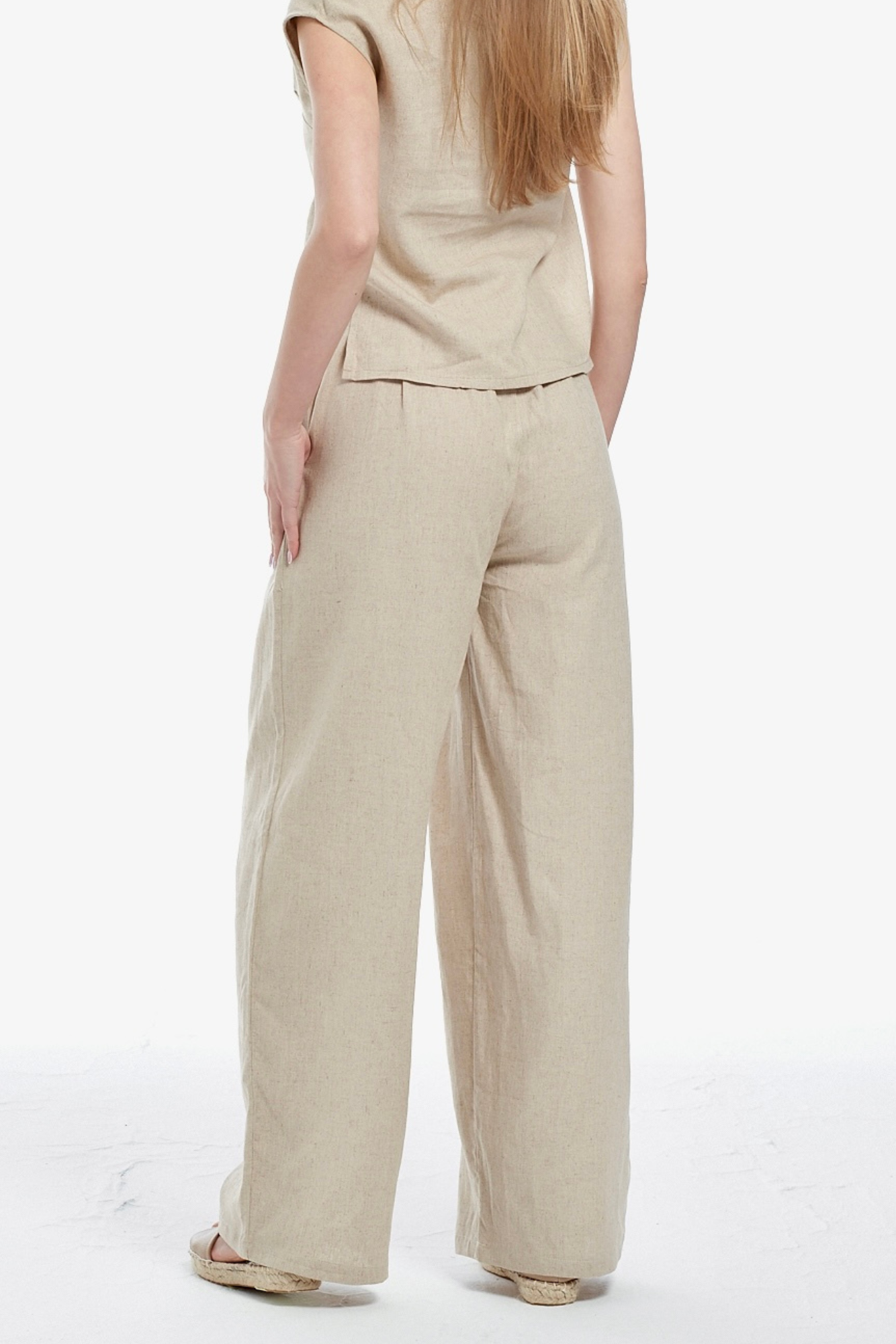 Natural Linen Pants