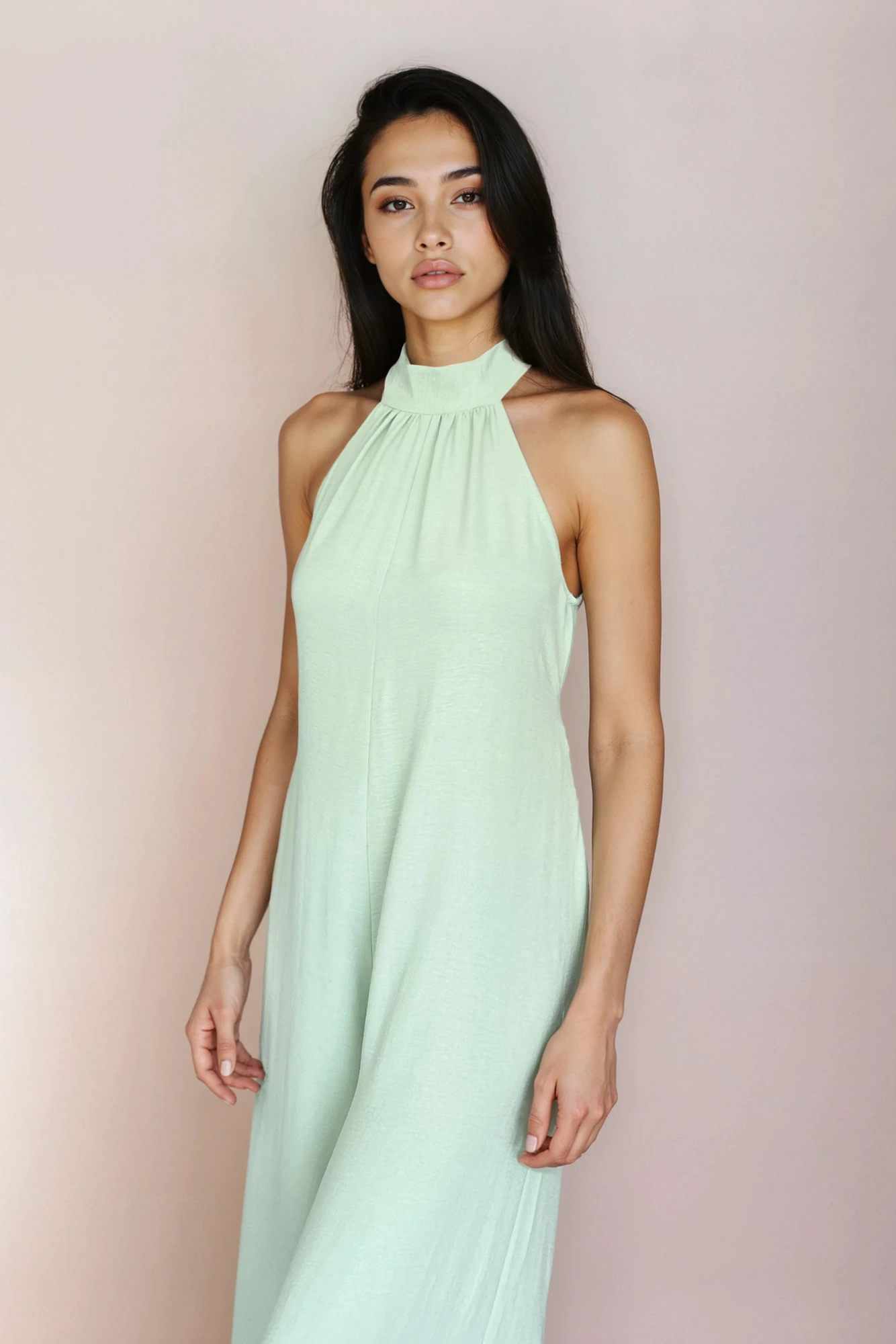 Sage Holterneck Jumpsuit