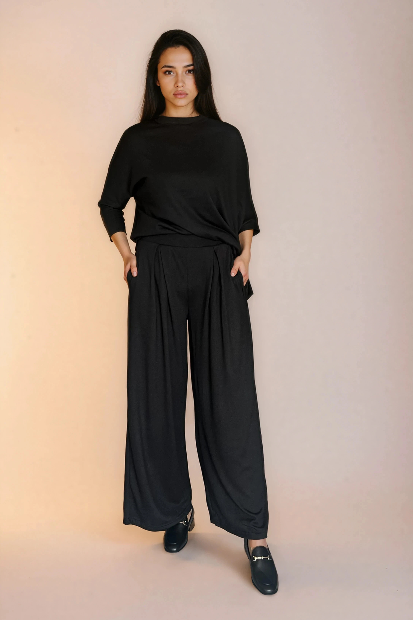 Black Knit Pants – TGCG
