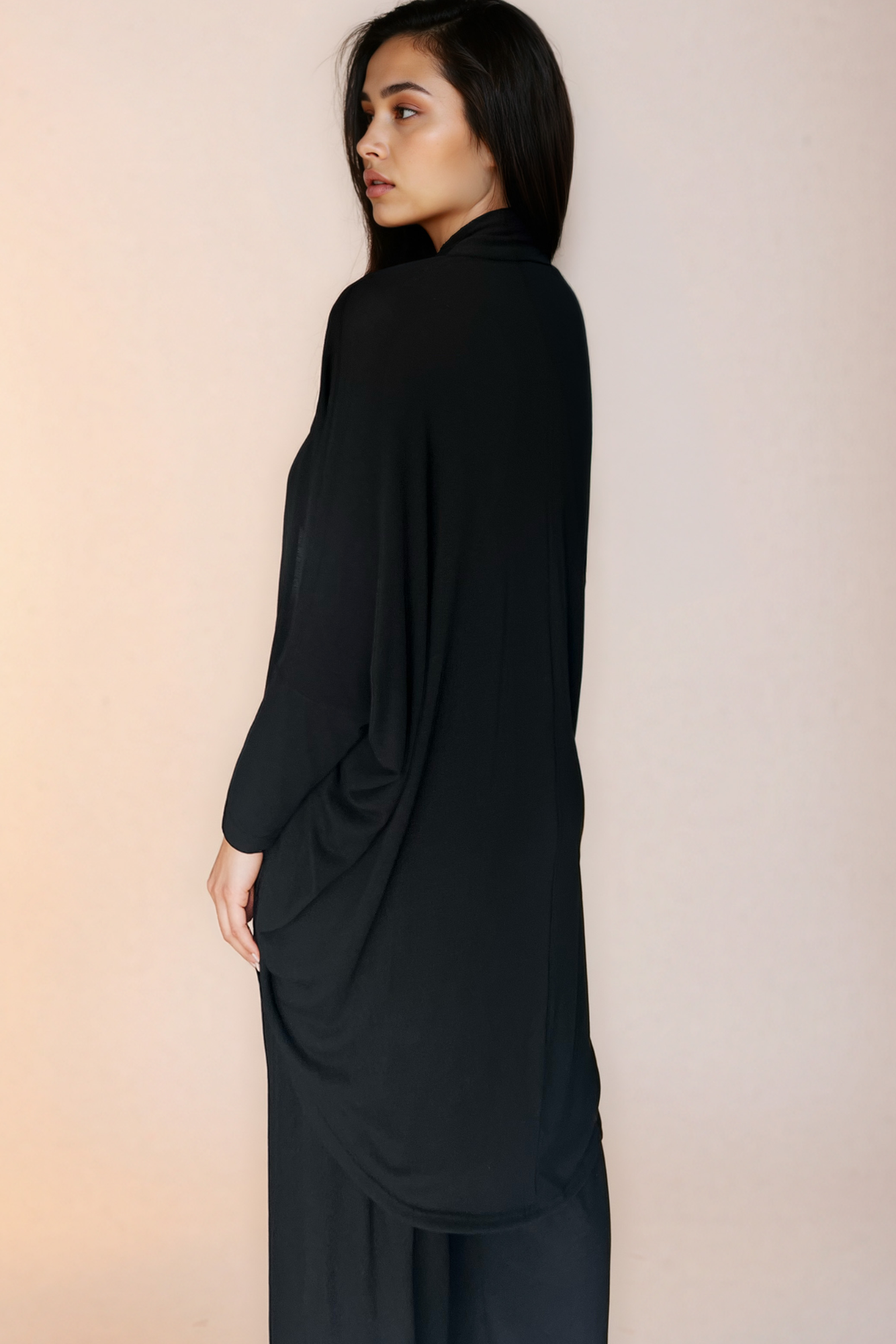Black Knit Cardigan