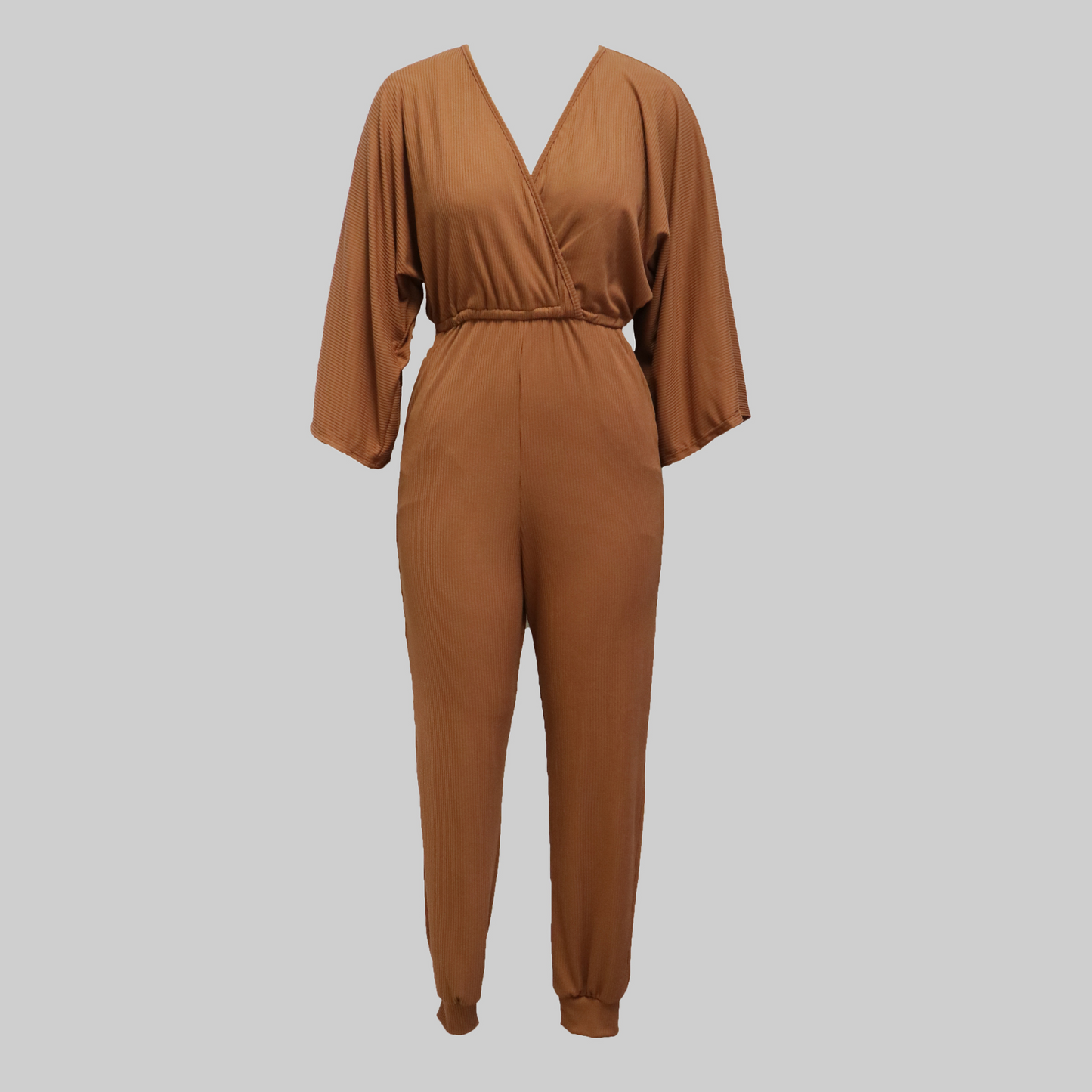 Copper Kimono Sleeve Jumpsuit